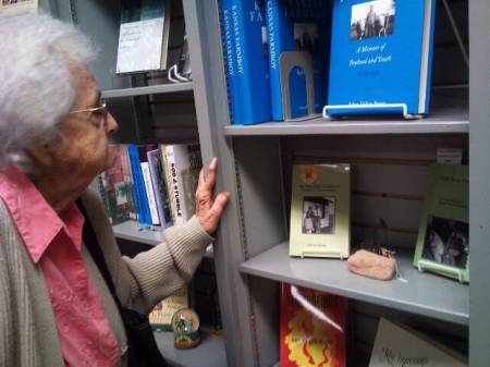 Gail's books on display